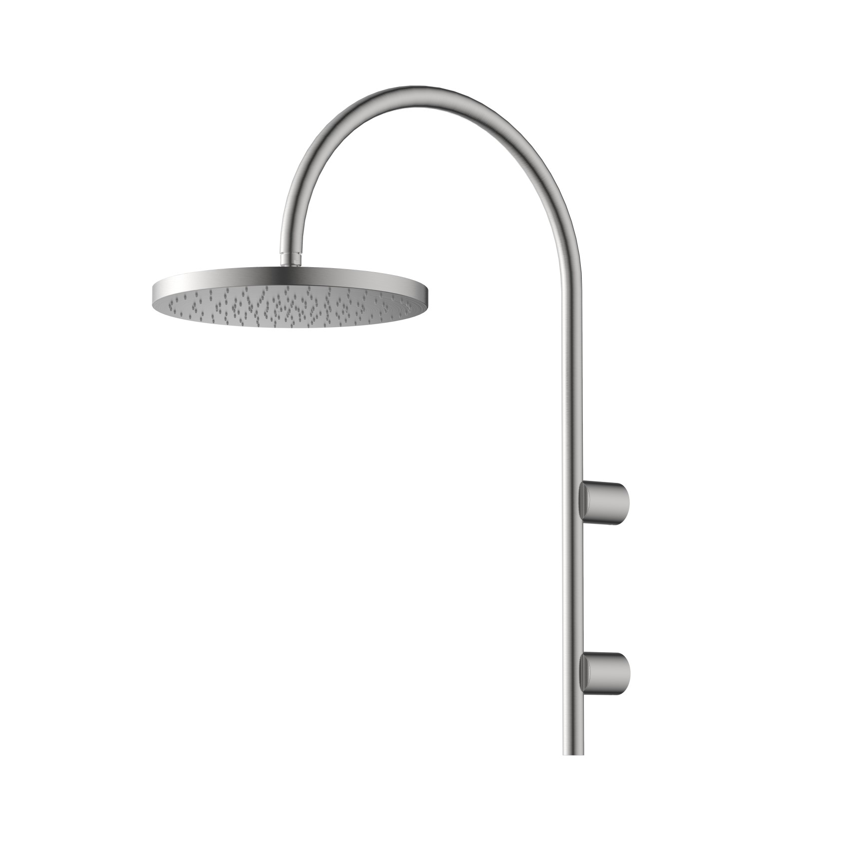EXPOSED RAIL SHOWER HEAD Novas