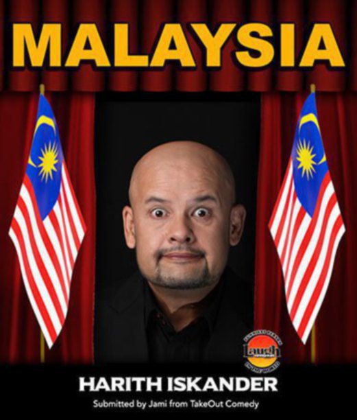 Harith Iskander makes the finals of Funniest Person In The