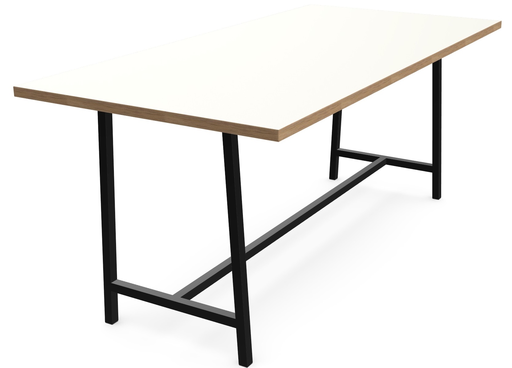 Apex Colab Bar Height Trestle Tables Office Reality