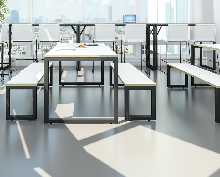 Rectangular Office Desk Free Delivery Office Reality