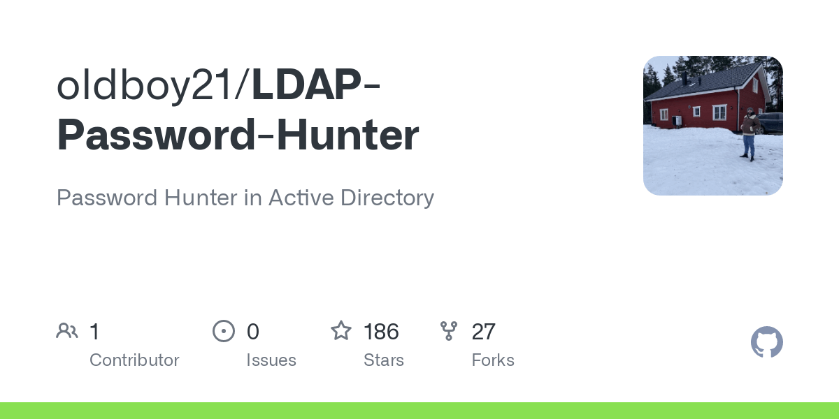 LDAP Password Hunter on offsec.tools