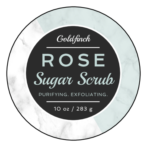 Colored Marble Sugar Scrub Label Template OnlineLabels®