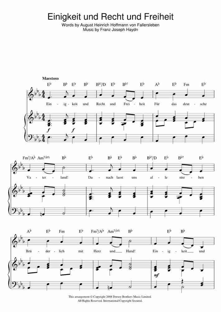 blushempo Deutsche Nationalhymne