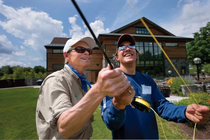 Manchester, Vermont FlyFIshing School Orvis