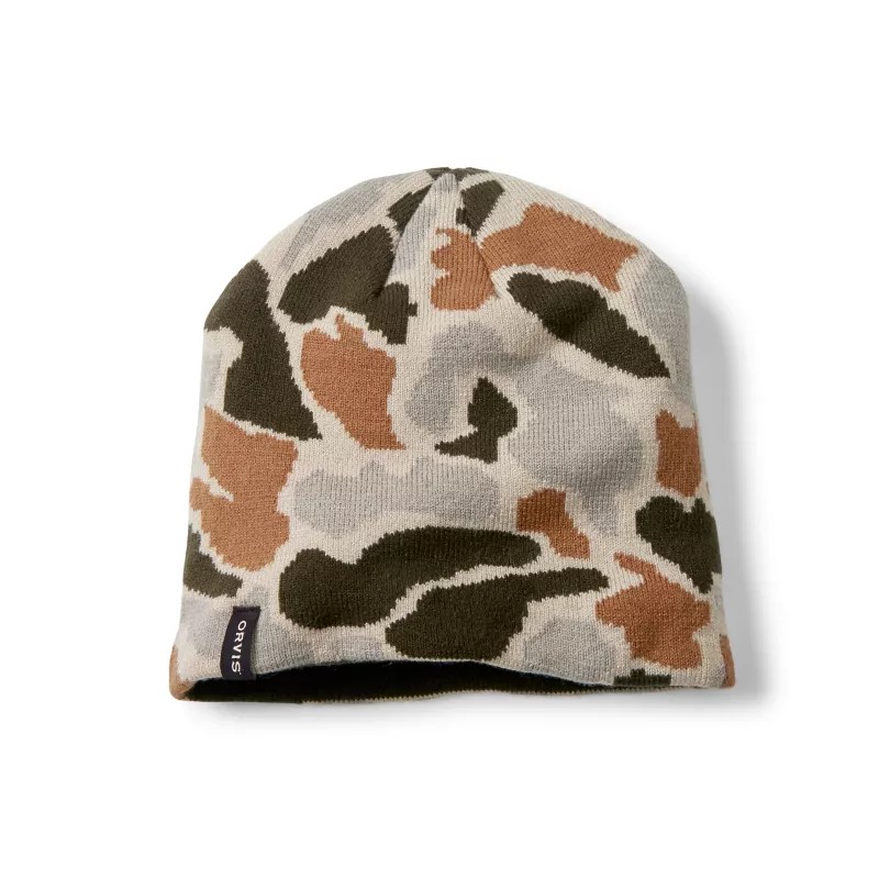 Orvis Camo Reversible Beanie Hat Orvis