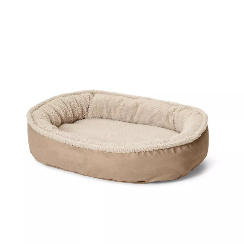 Orvis Memory Foam Wraparound Dog Bed with Fleece Orvis