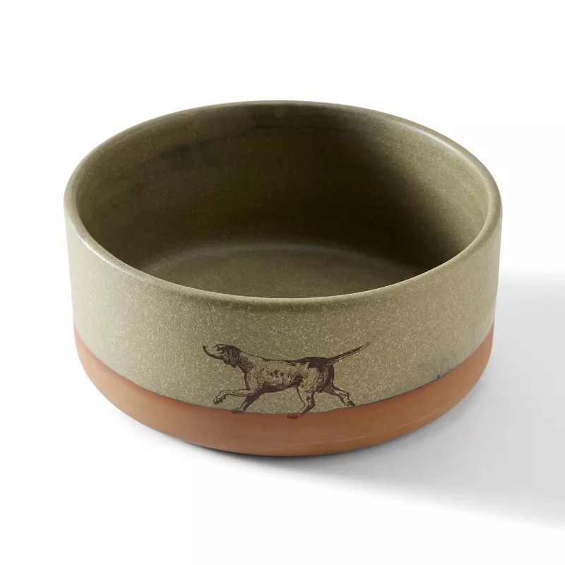 Handmade Ceramic Dog Bowl Orvis