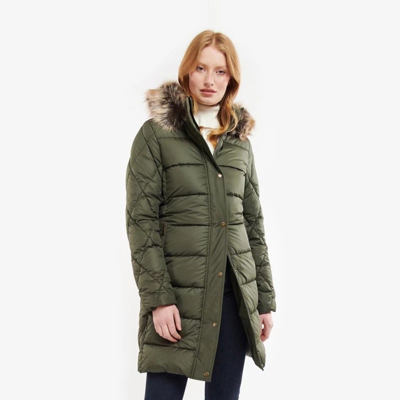 Barbour® Daffodil BaffleQuilted Puffer Jacket Orvis