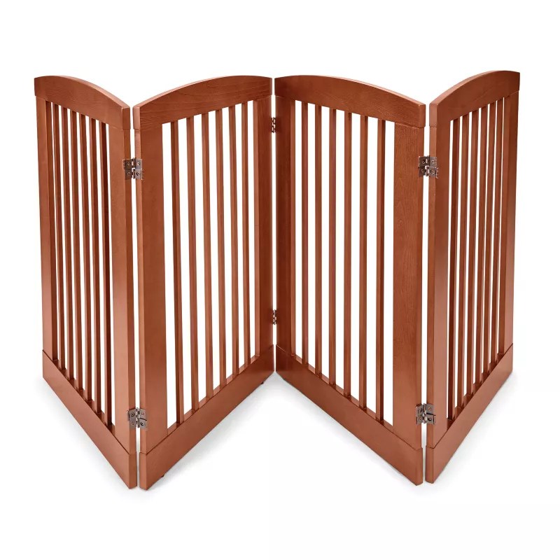 Panel ZigZag Indoor Wooden Dog Gate Orvis