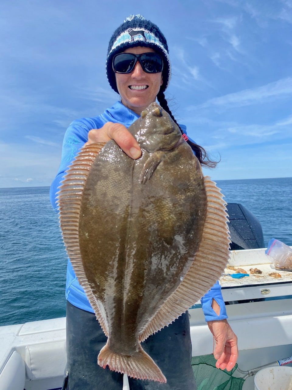Half Day Flounder Fishing Charter on Cape Cod Outguided