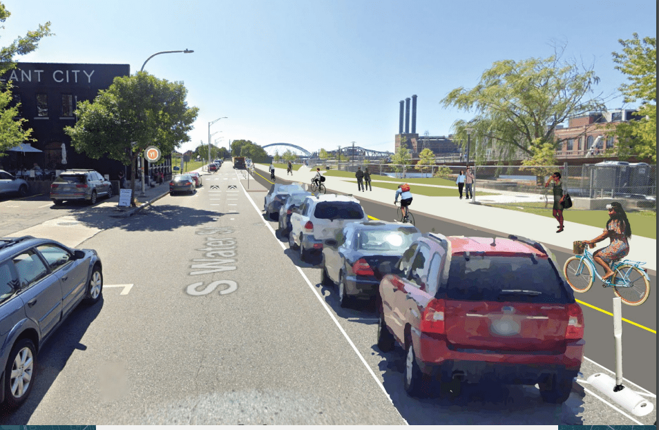 Tale of 2 bike lanes Providence moves ahead with contested South Water