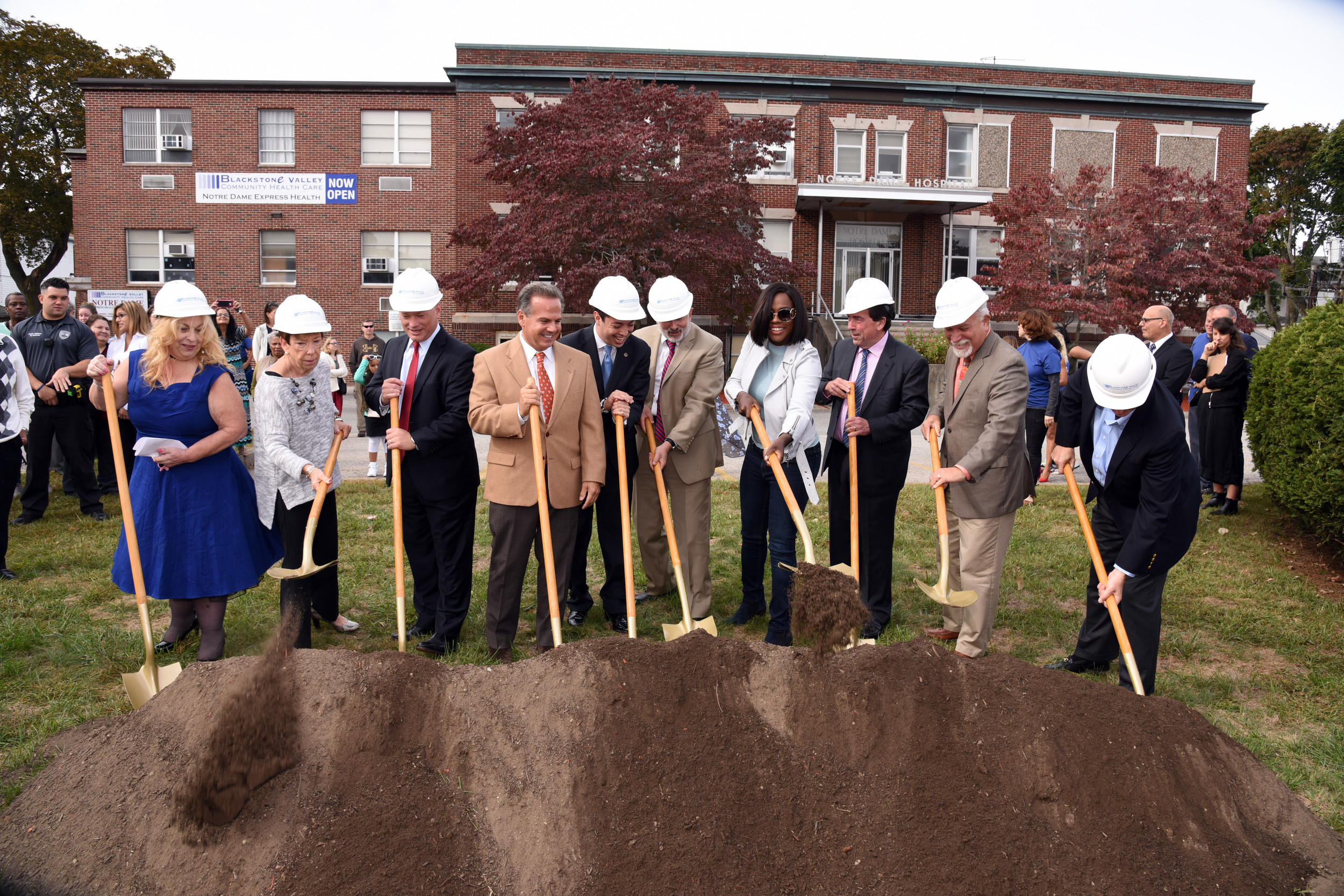 Blackstone Valley Community Health Care breaks ground for its