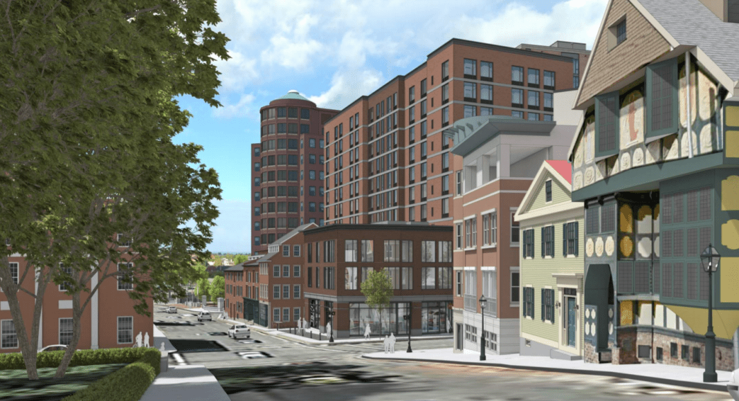 Design for College Hill apartment building reintroduced at 11 stories
