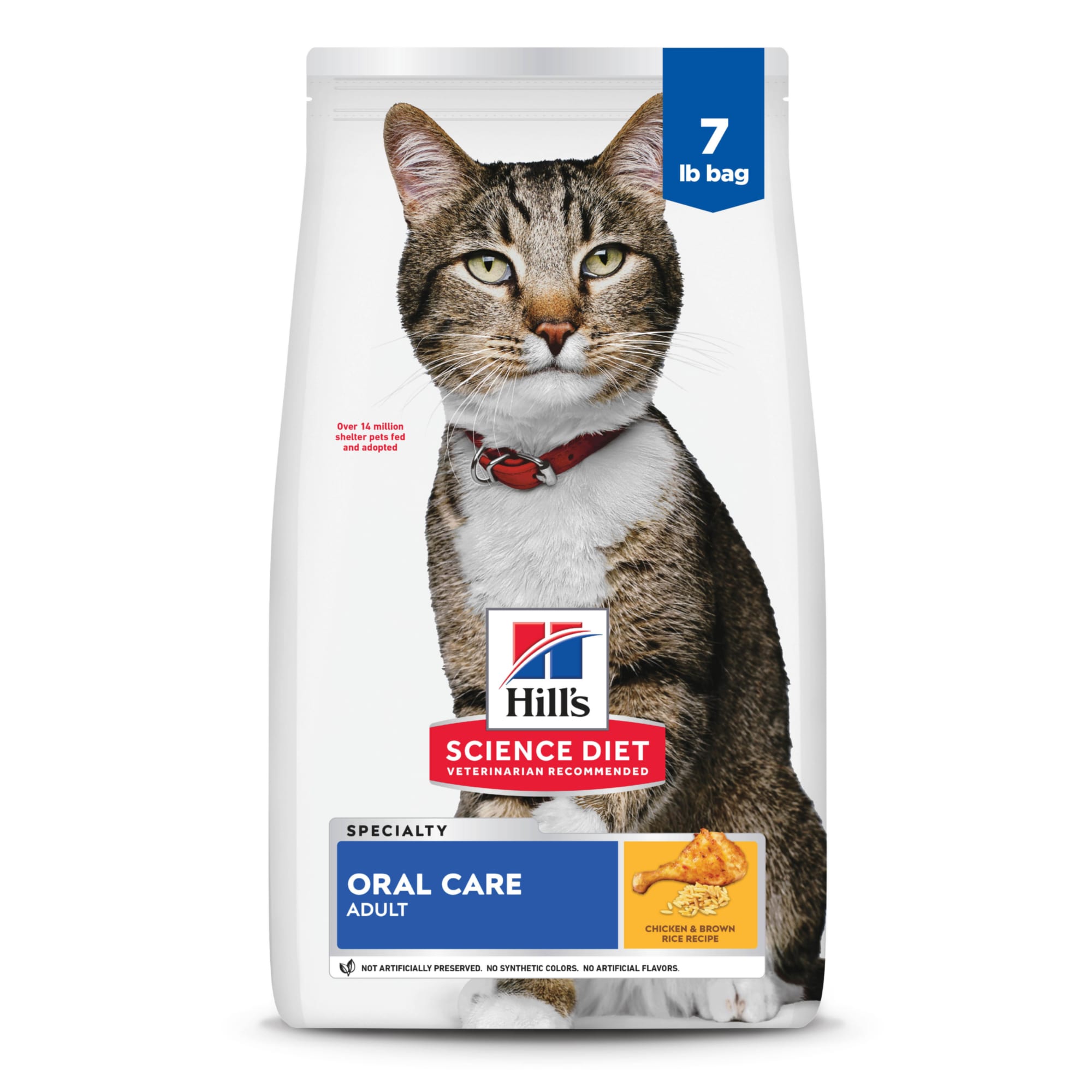 Hill's Science Diet Oral Care & Fresh Breath Cat Food 7 lbs