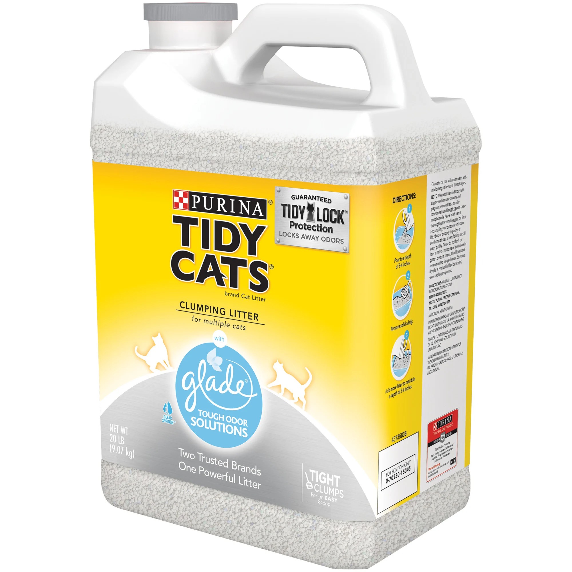Purina Tidy Cats Clumping Glade Clear Springs Multi Cat