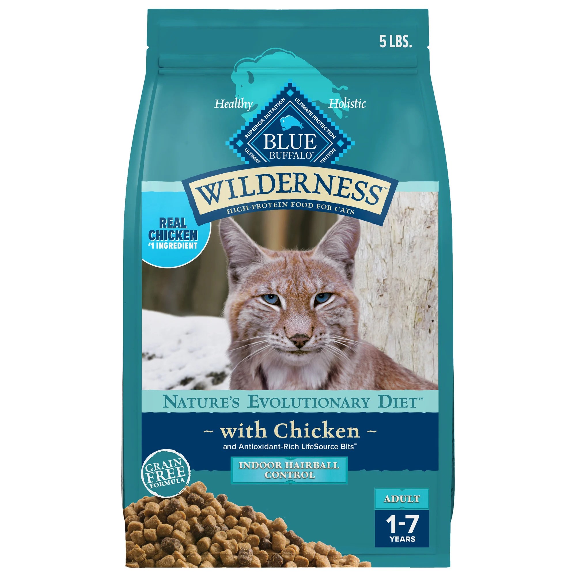 Blue Buffalo Blue Wilderness Adult Indoor Hairball Control