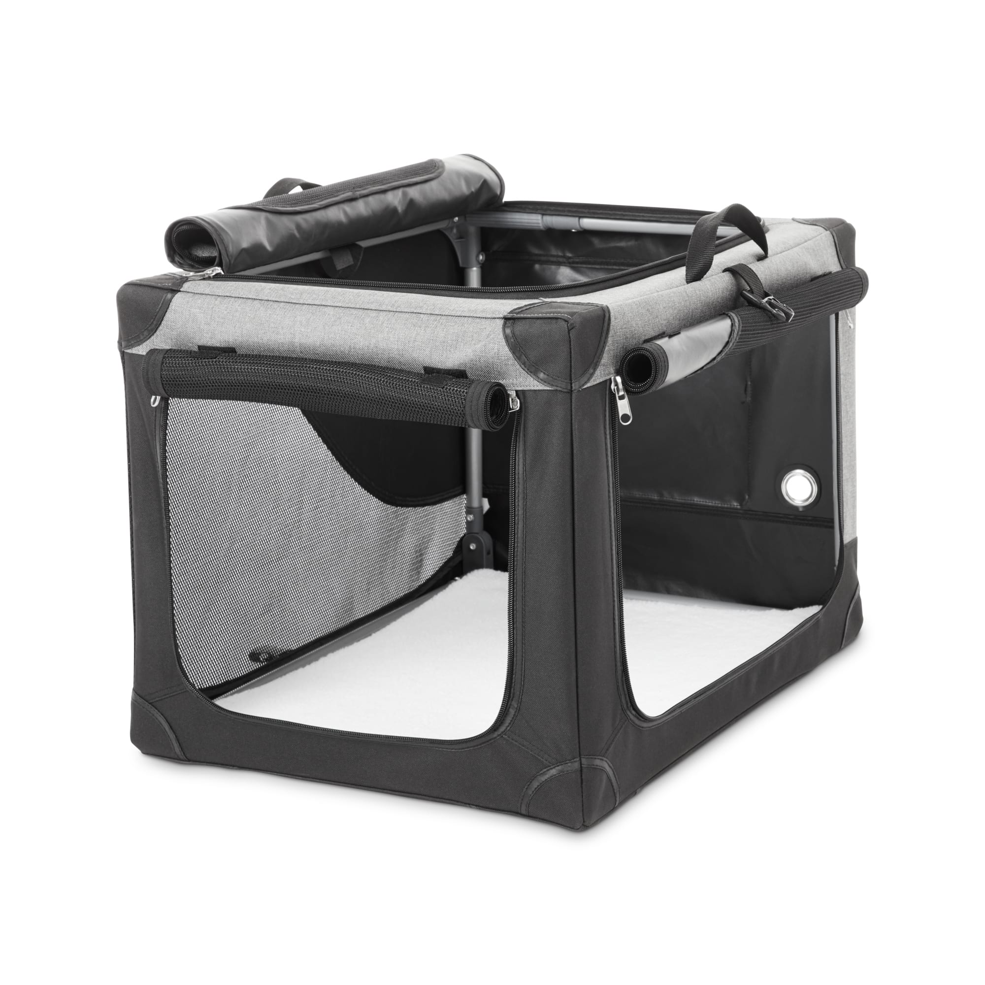 You & Me Stow & Go Portable Canvas Dog Crate eBay