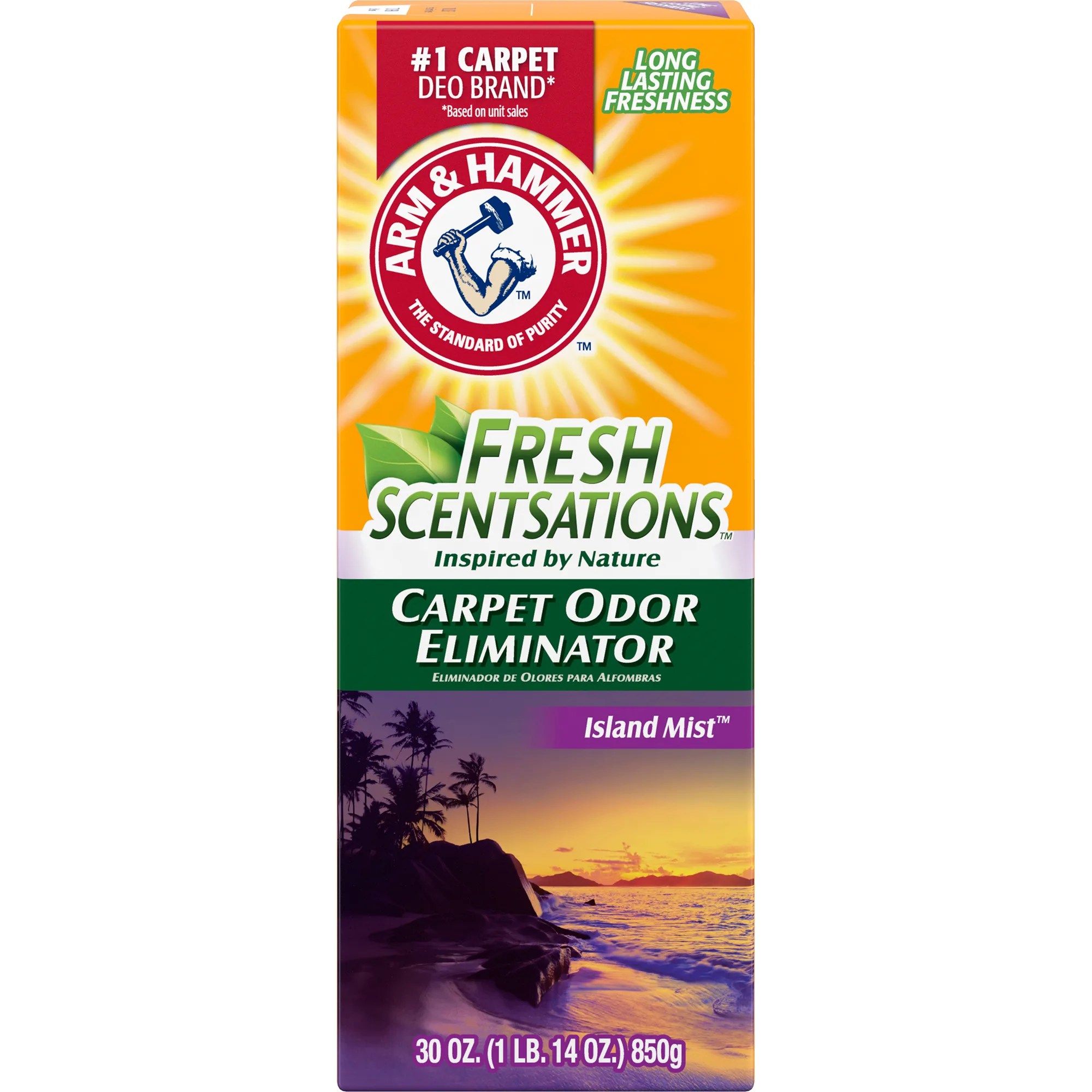 Arm & Hammer Island Mist Carpet Odor Eliminator 30 oz