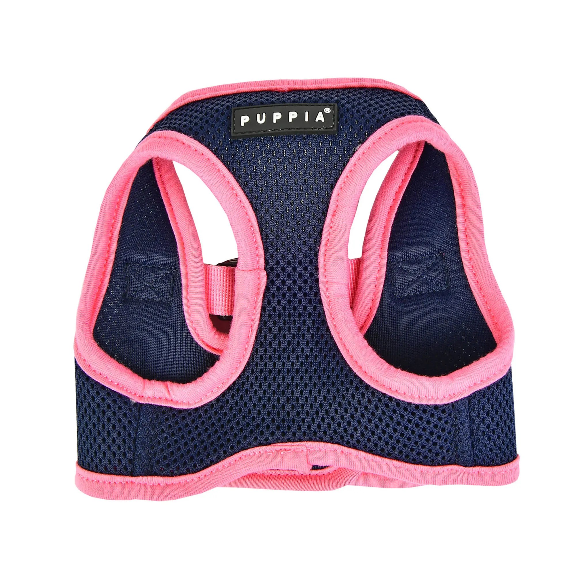 Puppia Navy StepIn Soft Vest Dog Harness II, Medium Petco