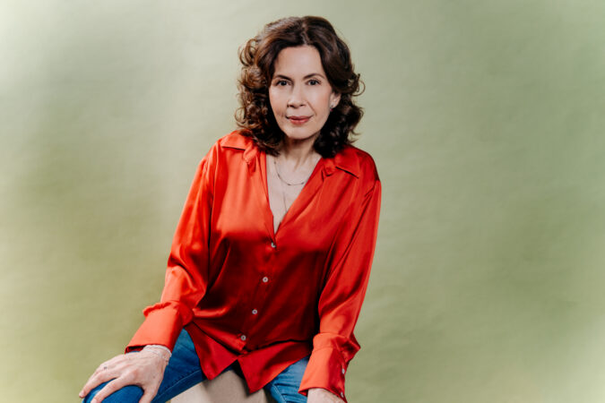 Photos: Jessica Hecht in the Playbill Studio | Playbill