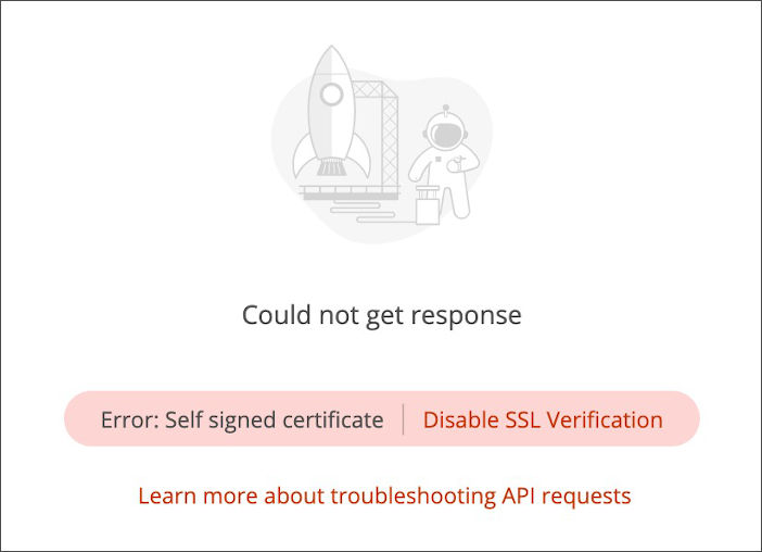 Working with certificates Postman Learning Center
