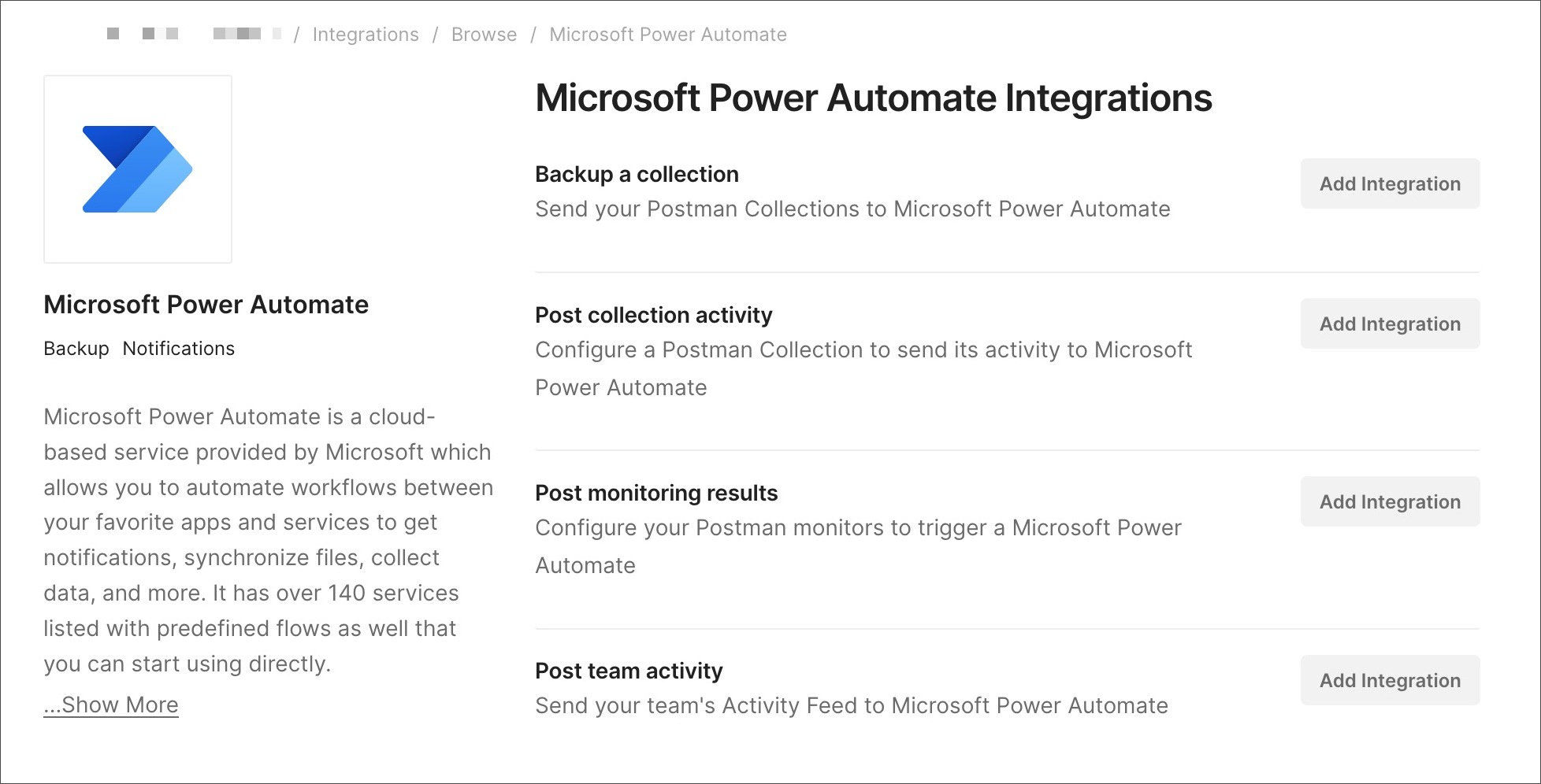 Integrate Postman with Microsoft Power Automate Postman Learning Center