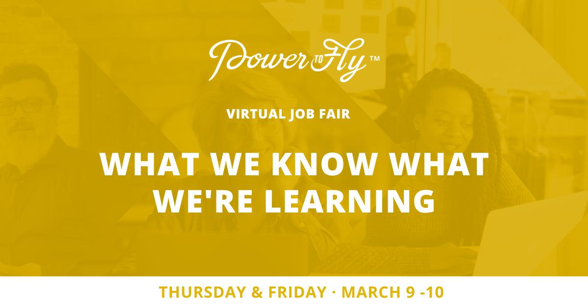 Virtual Job Fair PowerToFly