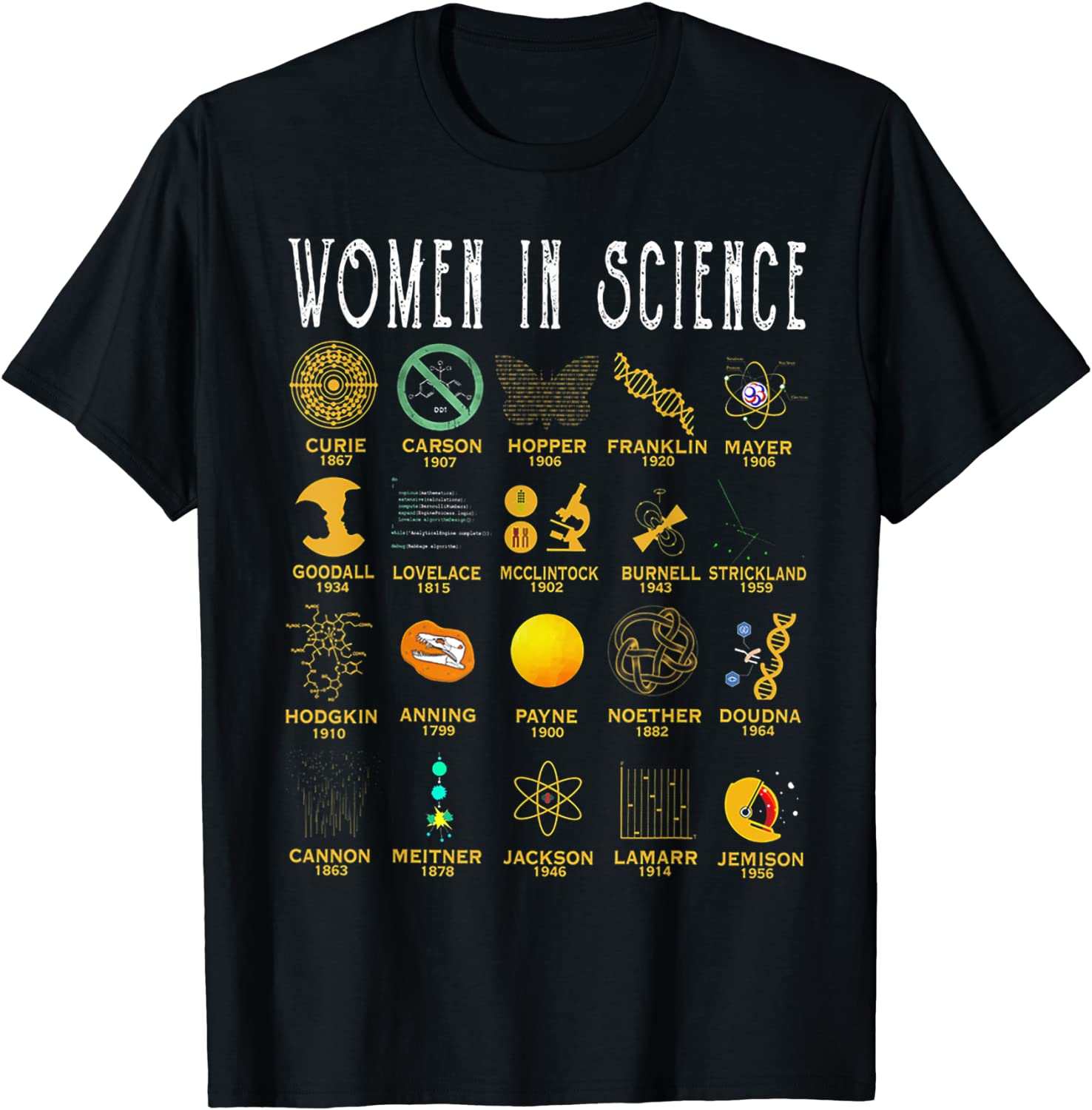 Women In Science TShirt