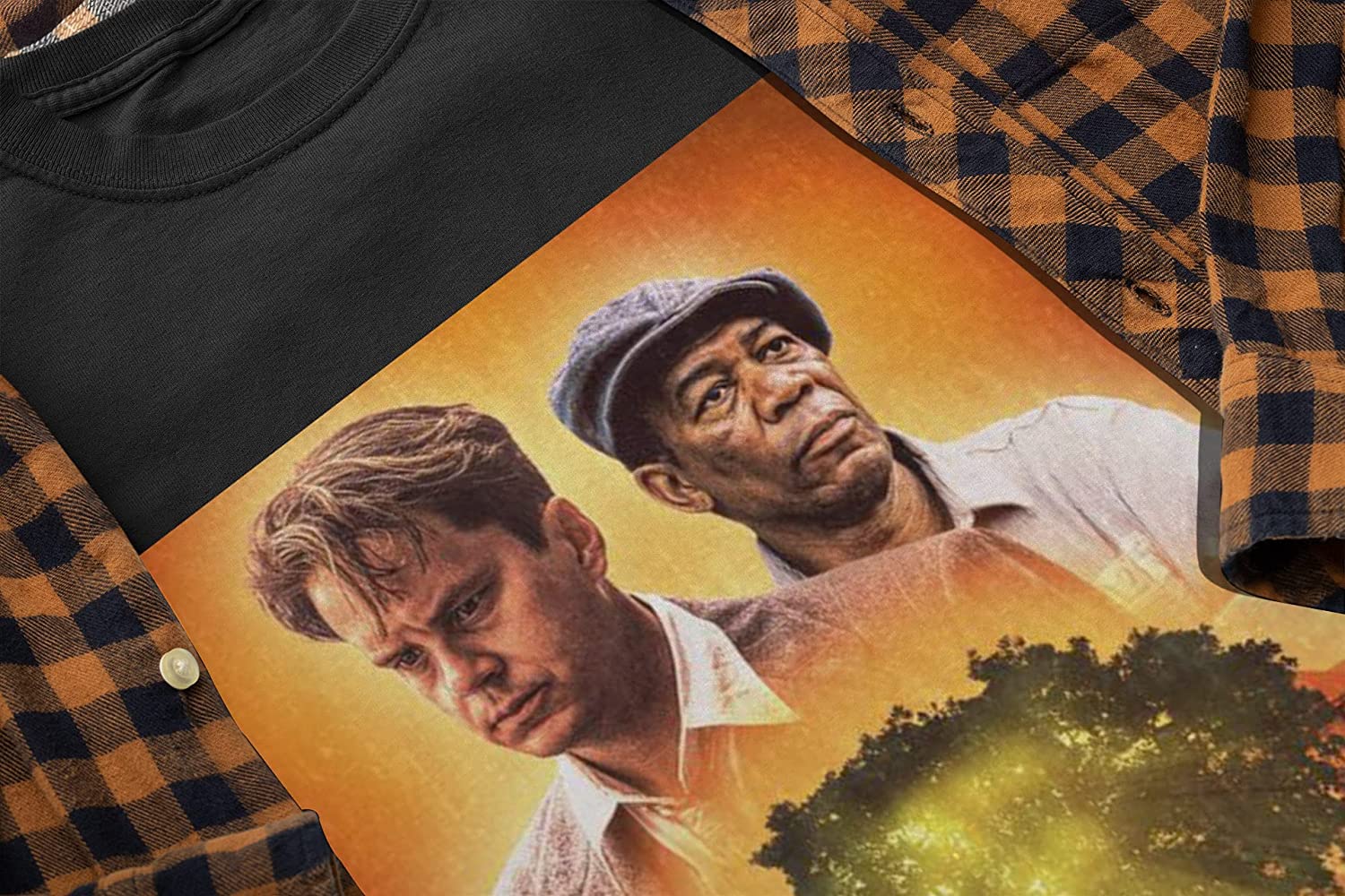 The Shawshank Redemption Andy Dufresne And Red Movie Posters Unisex Tshirt