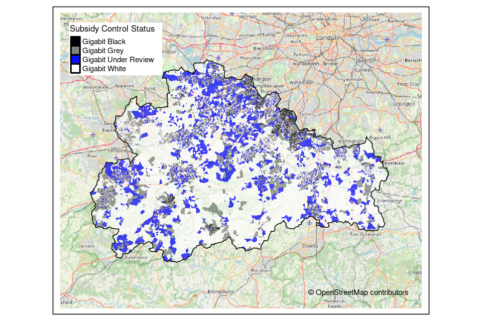 UK Gigabit Programme Surrey Public Review GOV.UK