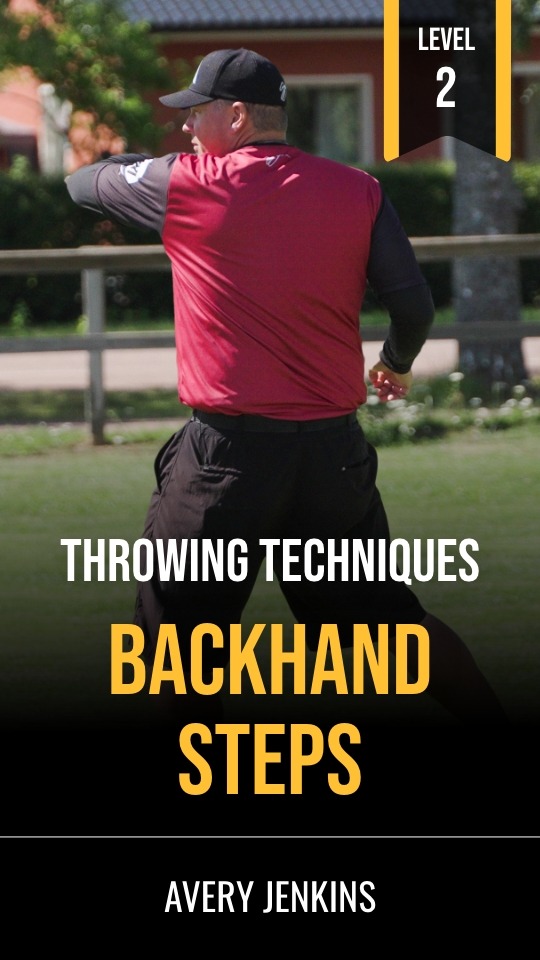 Throwing techniques Backhand steps Pulsea Course