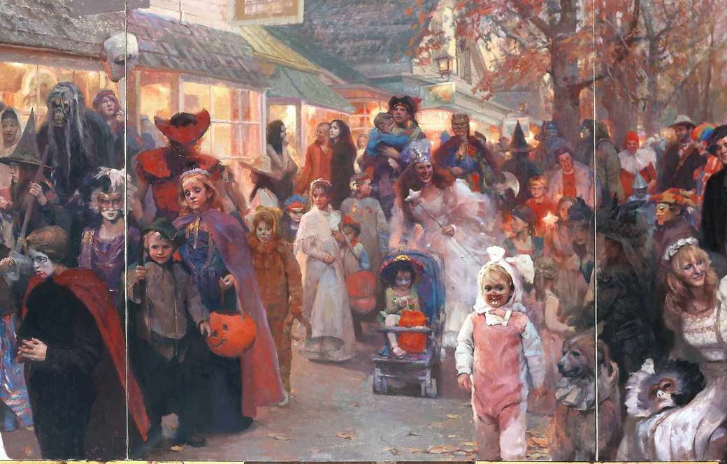 Halloween parade online puzzle