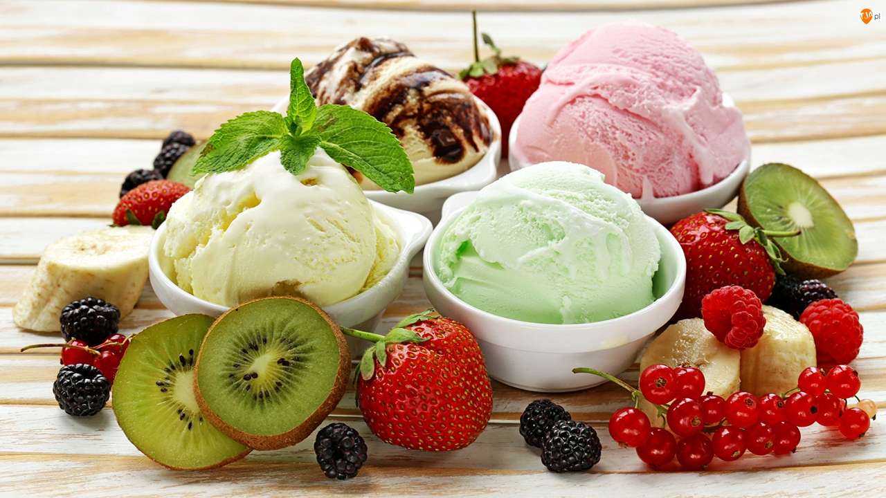 helado de frutas Puzzle Factory