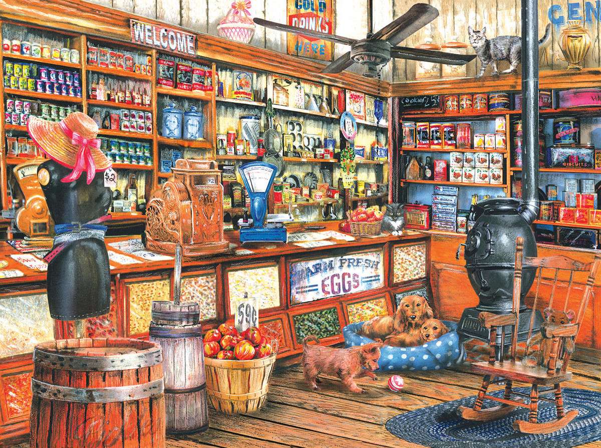 Shop online puzzle