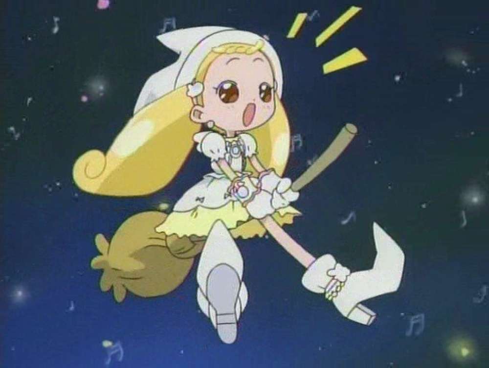 Cute witch taking flight Puzzle Factory