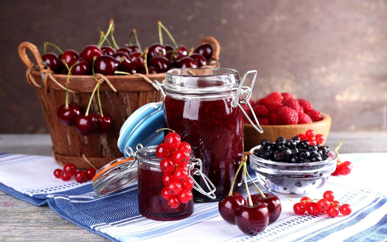 Fruit jam online puzzle