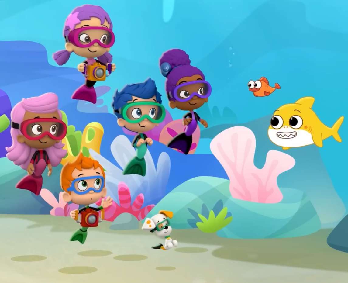Bubble Guppies Meet Baby Shark
