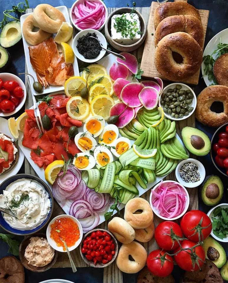 Ultimate Bagel Spread online puzzle