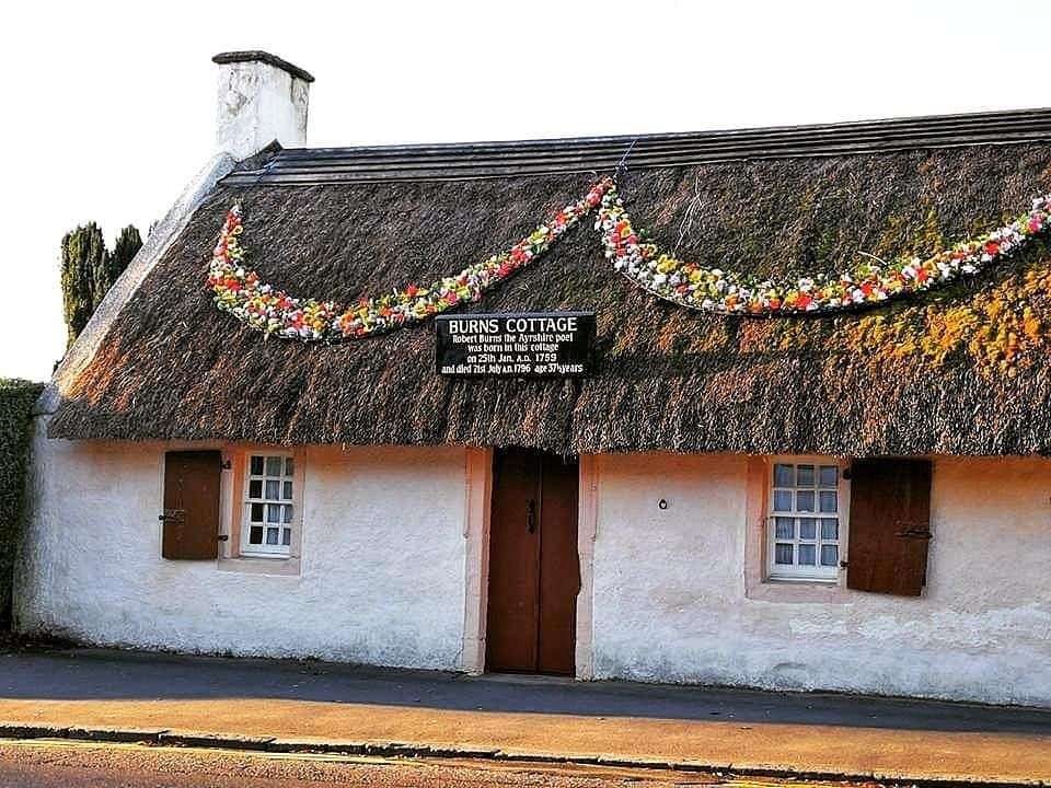 AYR ROBERT BURNS BIRTH HOUSE SCOTLAND Zagraj w układankę za darmo w