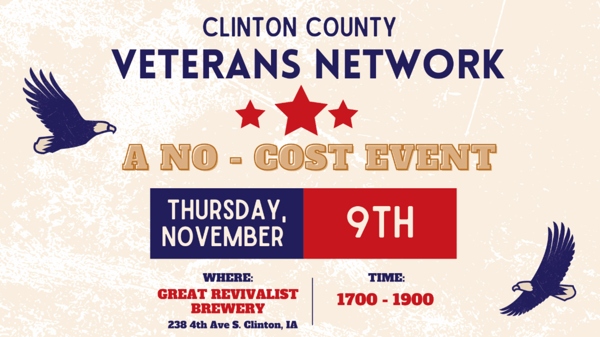 Veterans Network event is Nov. 9