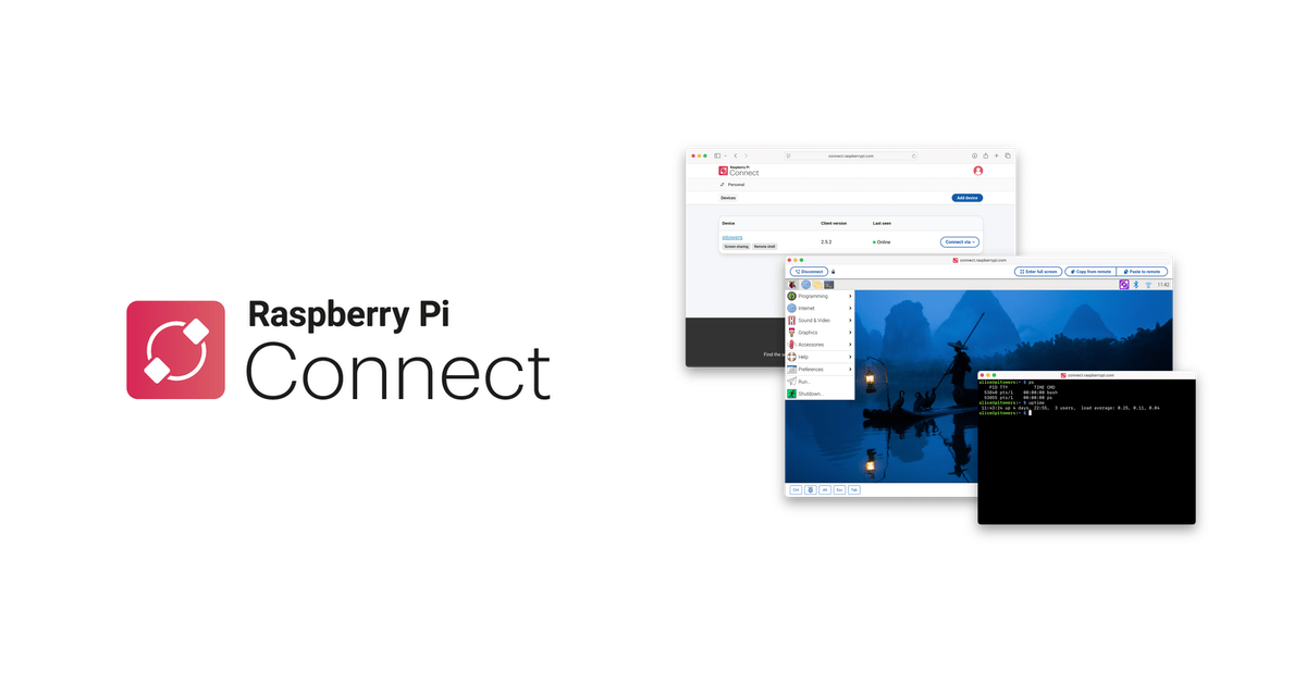 Raspberry Pi Connect Access your Raspberry Pi from anywhere