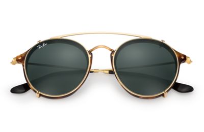 ray ban clip on sunglasses clubmaster