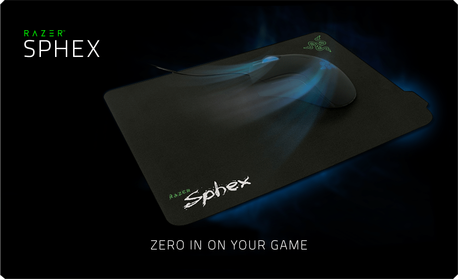 Razer Sphex Gaming Mouse Mat Gaming Grade Desktop Skin