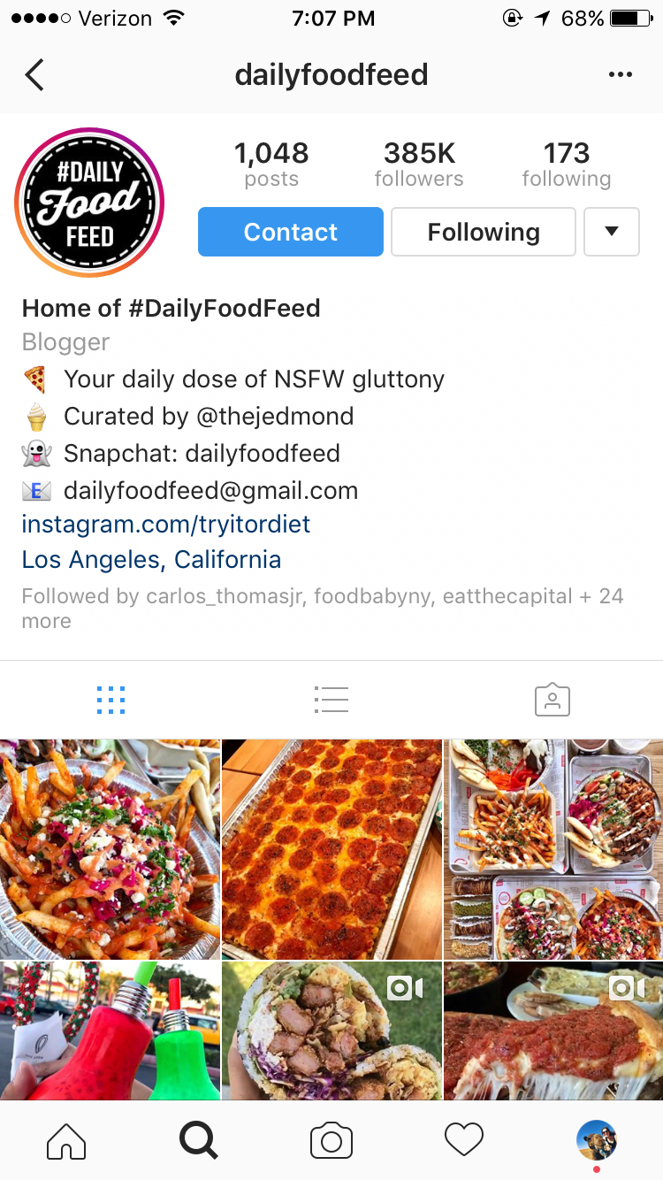 11 Best Food Porn Instagram Accounts