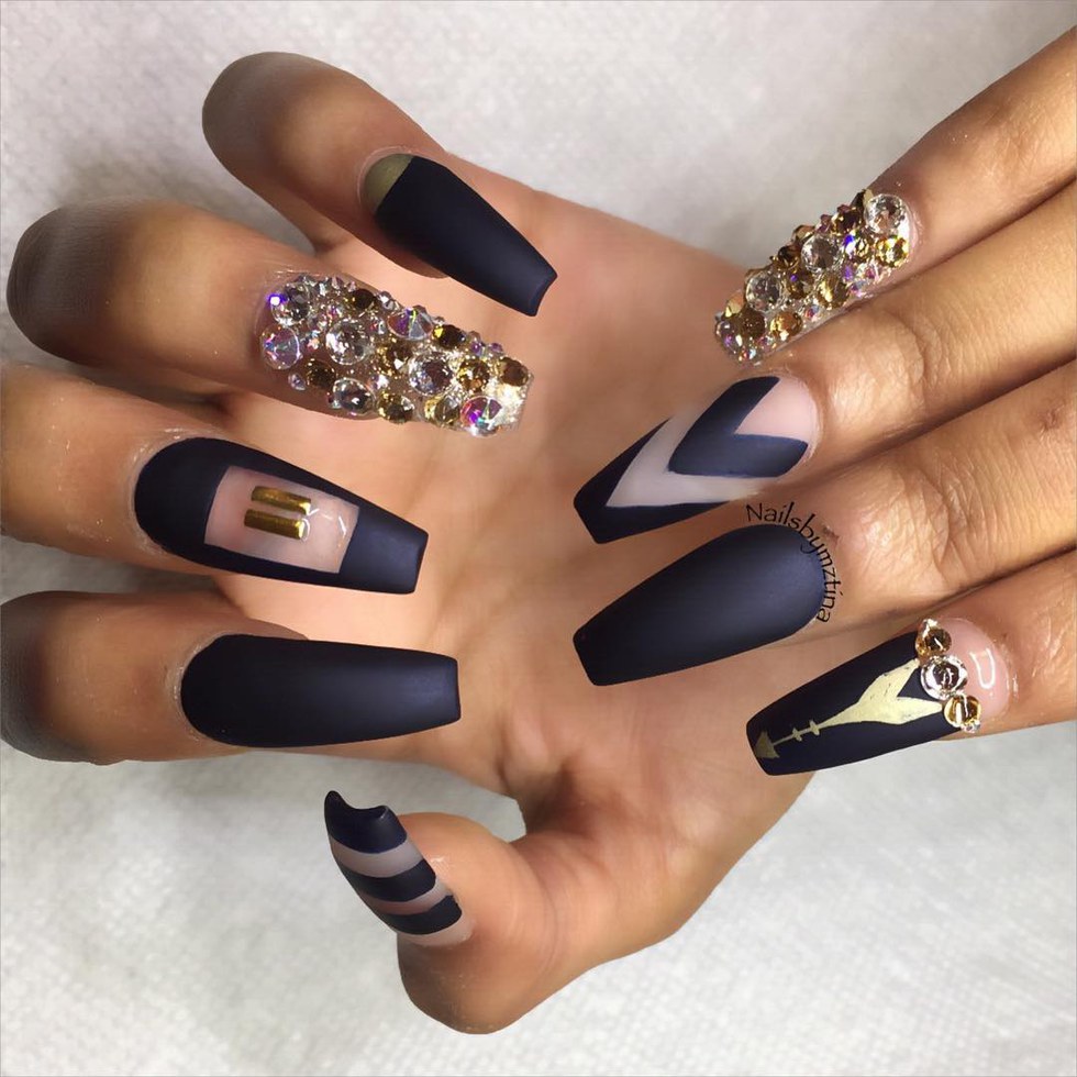Nail Inspo Negative Space Manicure xoNecole