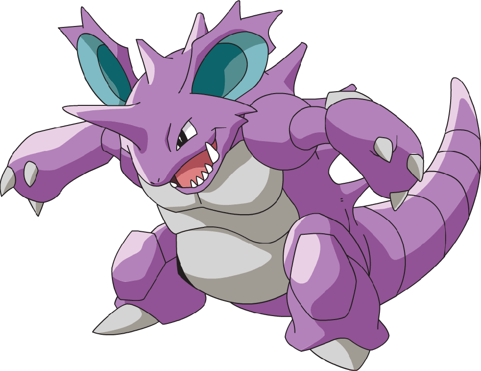 Purple Pokemon With Horns / Ténéfix/Pokémon Donjon Mystère — Poképédia