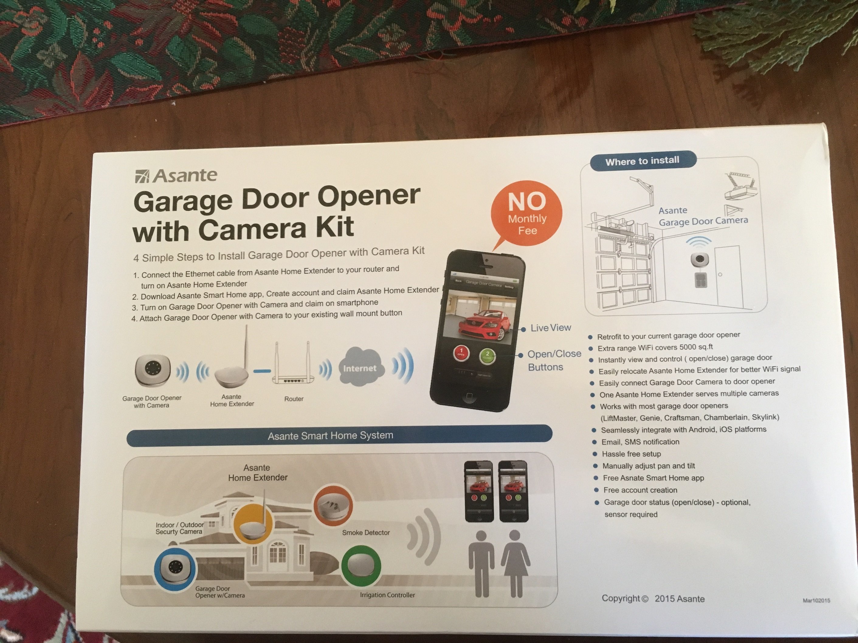 Craftsman Smart Control Garage Door Opener Smartphone Kit | Dandk Organizer