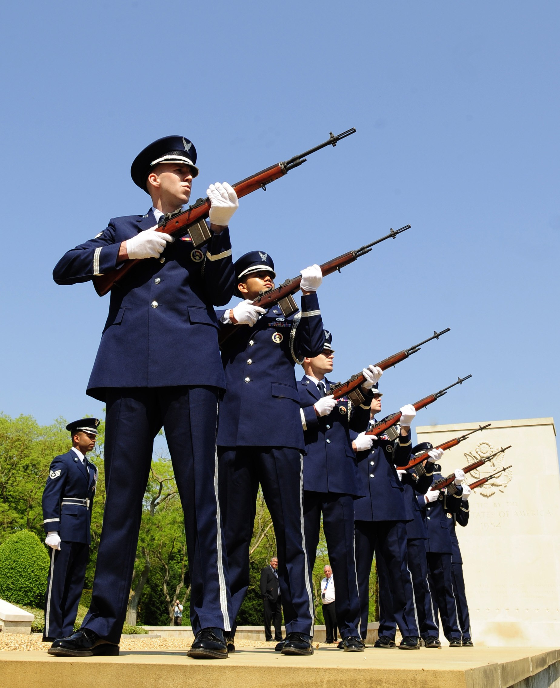 The Air Force will no longer fire three volley salutes at veteran