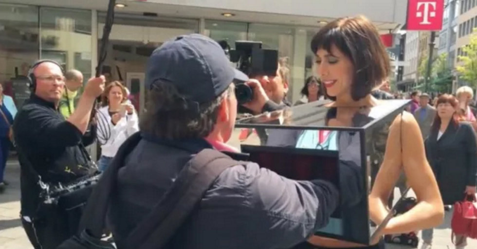 This Artist Is Inviting Strangers To Grope Her In Public. Here’s Why