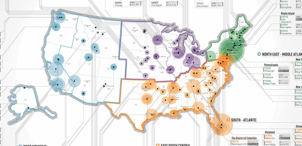 This Interactive Map Reveals The Richest Zip Codes In America GOOD